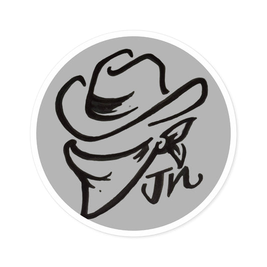 JM Cowboy Sticker